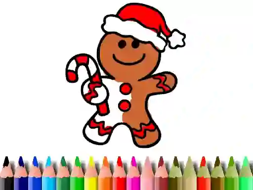 Žaidimas Back To School: Christmas Cookies Coloring internete