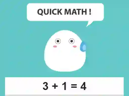 Žaidimas Quick Math internete