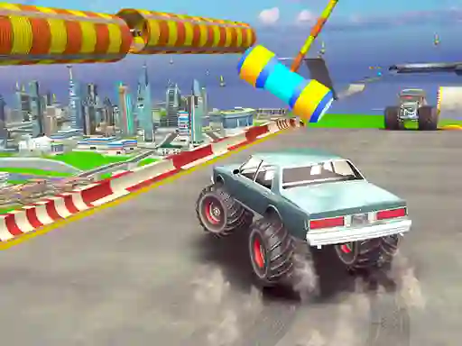 Žaidimas Impossible Monster Truck Race internete