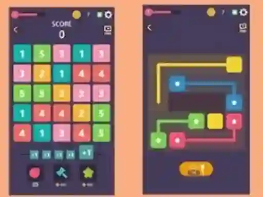 Žaidimas 3 in 1 Puzzle internete