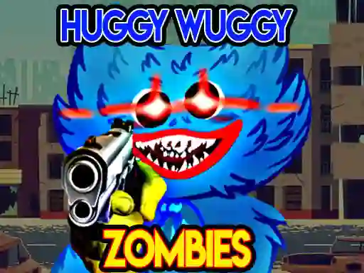 Žaidimas Huggy Wuggy vs Zombies internete