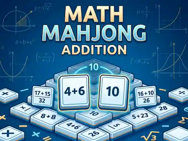 Žaidimas Math Mahjong Addition internete