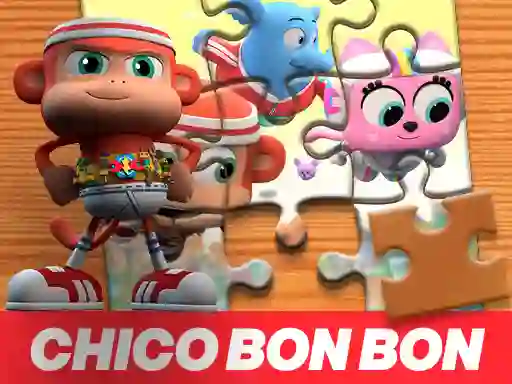 Žaidimas Chico Bon Bon Jigsaw Puzzle internete