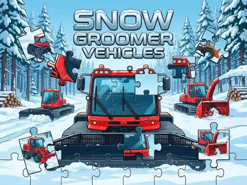 Žaidimas Snow Groomer Vehicles internete