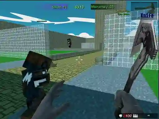 Žaidimas Pixel Fps SWAT Command internete