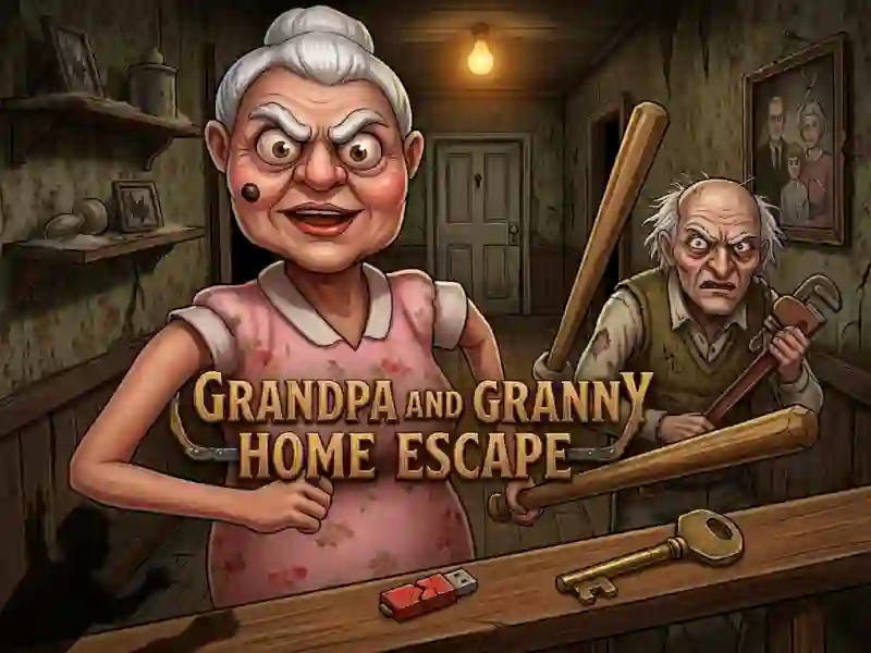 Žaidimas Grandpa And Granny Home Escape internete