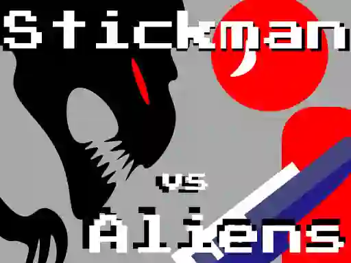 Žaidimas Stickman vs Aliens internete