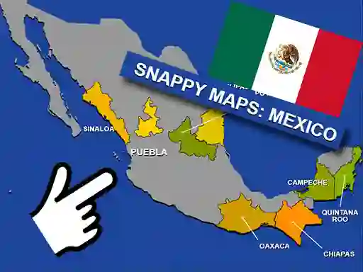 Žaidimas Scatty Maps Mexico internete