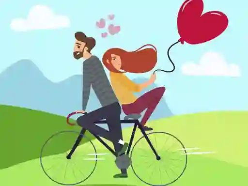 Žaidimas Couple in Love Jigsaw internete