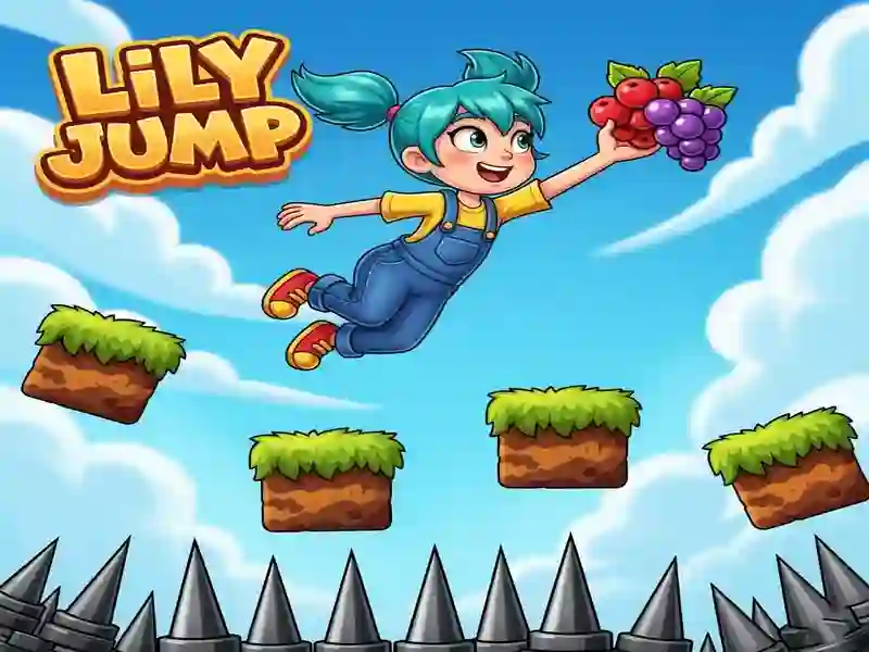 Žaidimas Lily Jump internete