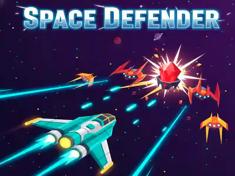 Žaidimas Space Defender internete