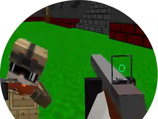 Žaidimas Blocky Gun 3d Warfare internete