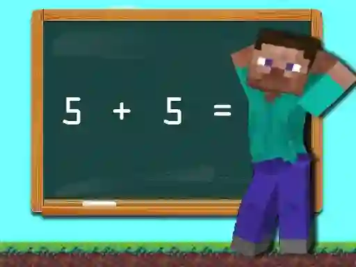 Žaidimas Noob Math Challenge internete