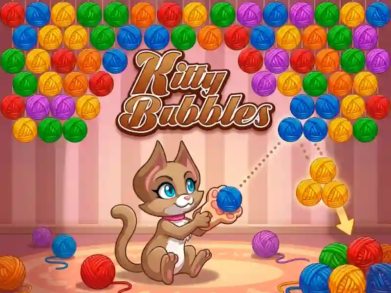 Žaidimas Kitty Bubbles internete