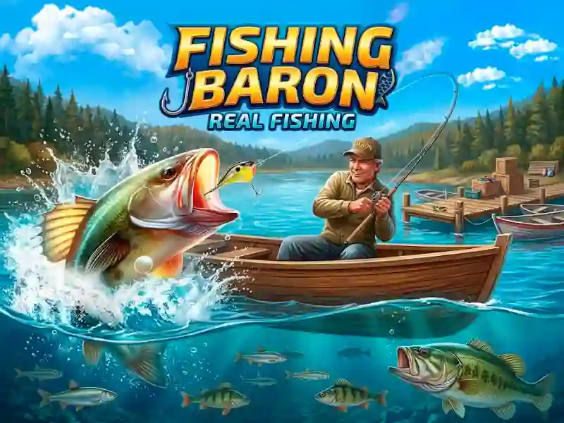 Žaidimas Fishing Baron Real Fishing internete