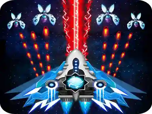 Žaidimas 2D Space Shooter internete