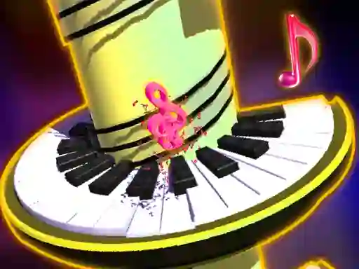Žaidimas Ball Jump Piano Tile internete