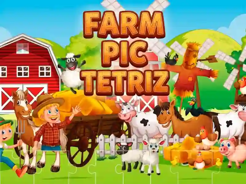 Žaidimas Farm Pic Tetriz internete