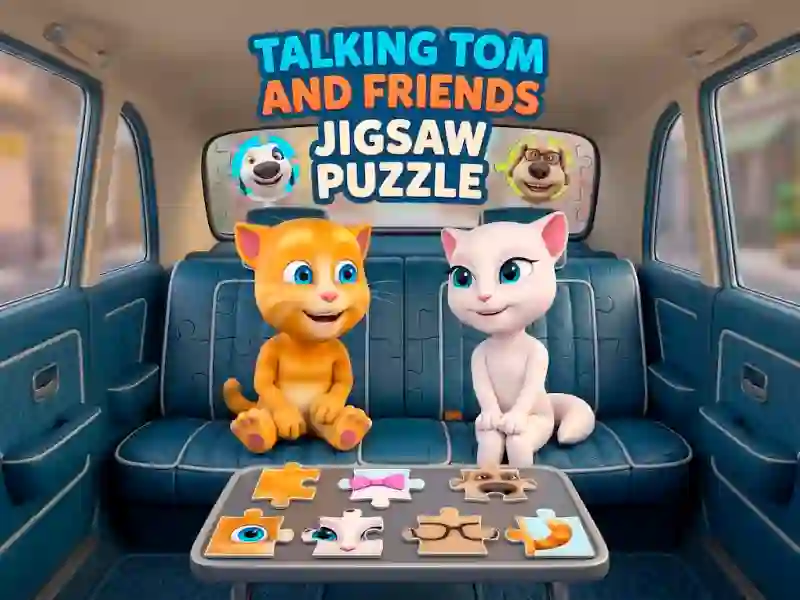 Žaidimas Talking Tom and Friends Jigsaw Puzzle internete