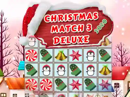 Žaidimas Christmas 2020 Match 3 Deluxe internete