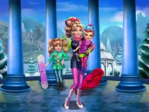 Žaidimas Girls Winter Fun internete