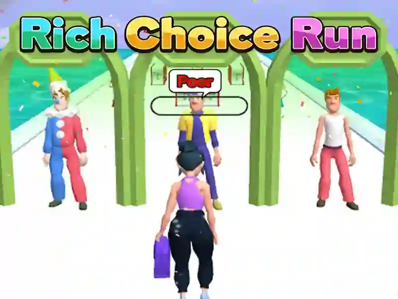 Žaidimas Rich Choice Run internete
