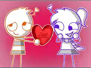 Žaidimas Valentines Hidden Stars internete