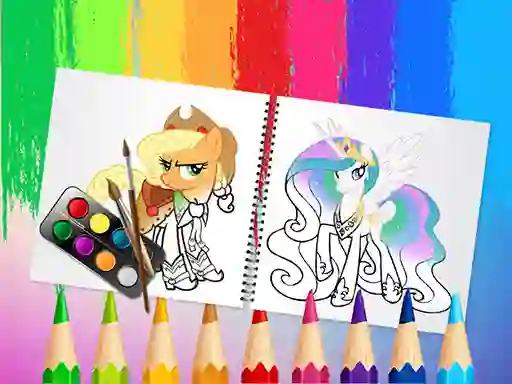 Žaidimas Sweet Pony Coloring Book internete