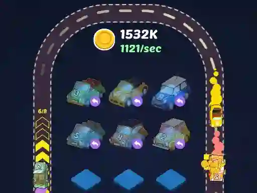Žaidimas Merge Car internete