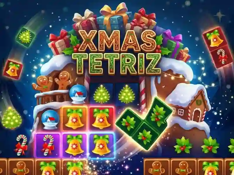 Žaidimas Xmas Tetriz internete