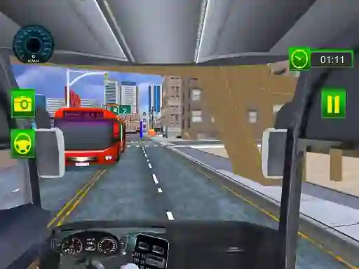 Žaidimas Driving Service Passenger Bus Transport internete
