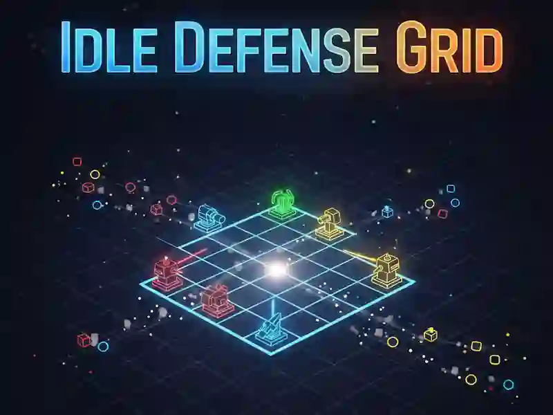 Žaidimas Idle Defense Grid internete