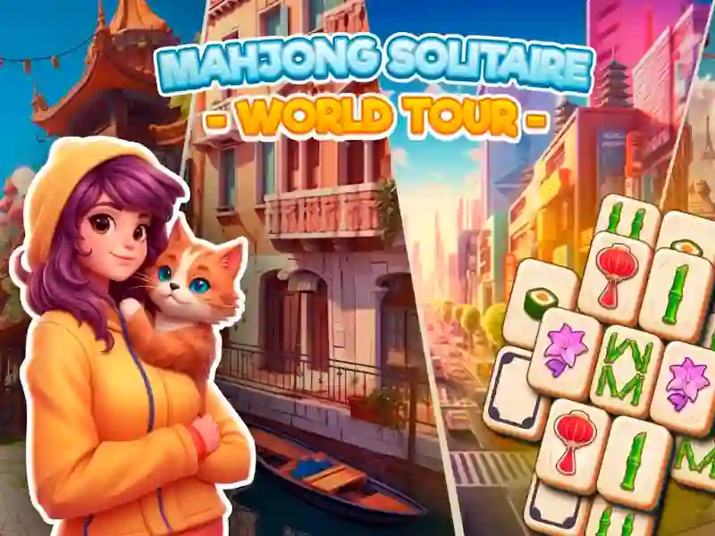 Žaidimas Mahjong Solitaire: World Tour internete