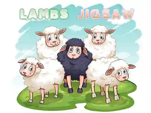 Žaidimas Lambs Jigsaw internete