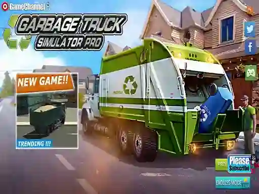 Žaidimas Garbage Truck Simulator internete