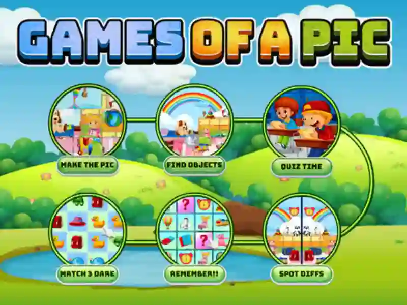 Žaidimas Games of a Pic internete