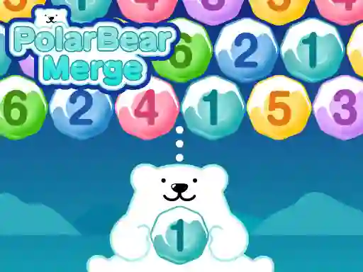 Žaidimas Polar Bear Merge internete