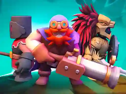 Žaidimas Mythic Auto Chess Realms internete