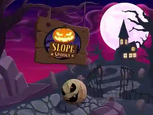 Žaidimas Slope Spooky internete