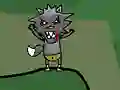 Žaidimas The Black Wolf Wants Sheep internete