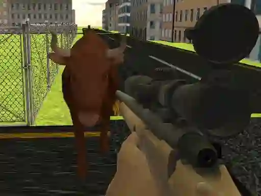 Žaidimas Angry Bull Shooter internete