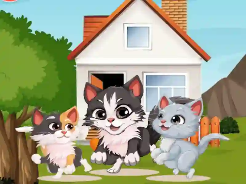 Žaidimas Purring Paws Escape internete