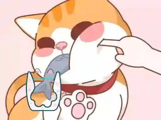 Žaidimas Happy Cat Puzzle internete