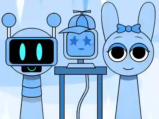 Žaidimas Huggy Mix Sprunki Music Box internete