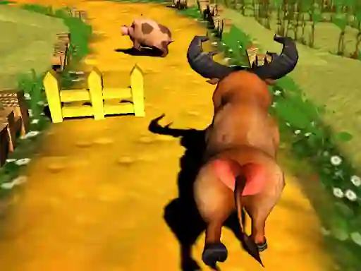 Žaidimas Escaped Bull internete