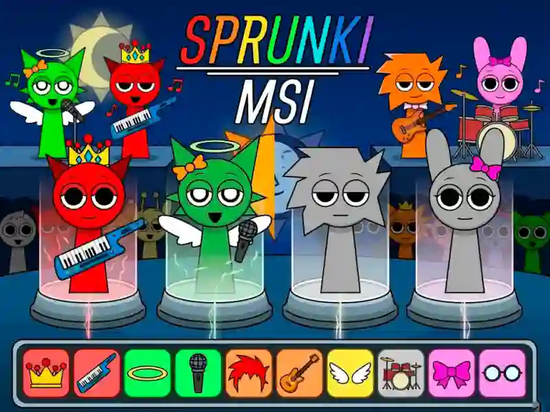Žaidimas Sprunki.MSI internete