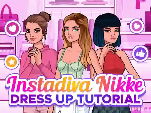 Žaidimas Instadiva Nikke Dress Up Tutorial internete