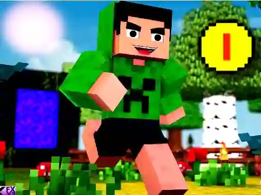 Žaidimas Block Craft Jumping internete