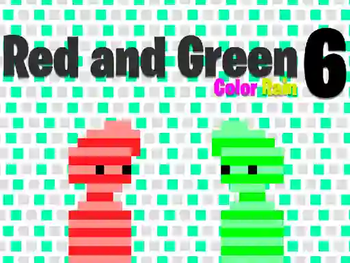 Žaidimas Red and Green 6 Color Rain internete