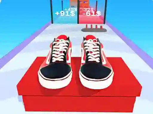 Žaidimas Shoes Evolution Race 3D internete